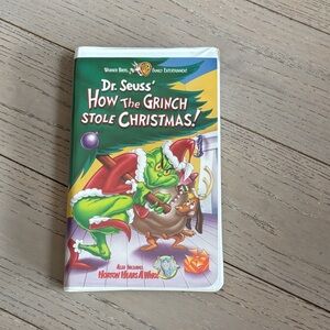 Dr. Seuss' How the Grinch Stole Christmas VHS